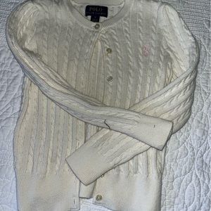 Little girls, sweater, button-down smoke free, and Dog free home